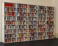 Bücherregal als Raumteiler